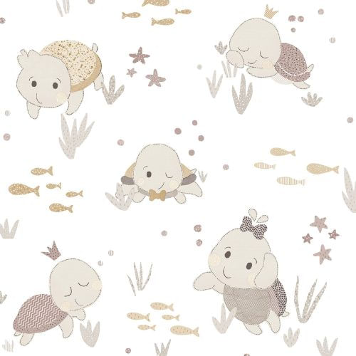 Papel-de-Parede-Happy-Infantil-Branco-14850 Papel-de-Parede-Happy-Infantil-Branco-14850