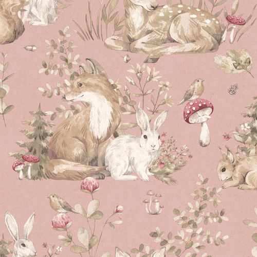 Papel-de-Parede-MiniMe-Infantil-Rosa-17104 Papel-de-Parede-MiniMe-Infantil-Rosa-17104