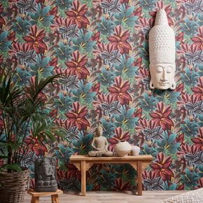 Papel-de-Parede-Metropolitan-Stories-3-Folhagem-Colorido-392222MS