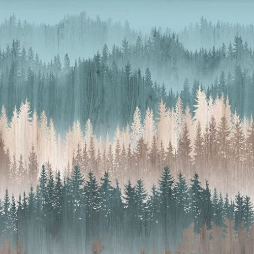 Painel-de-Parede-The-Wall-2-Folhagem-Azul-391811 Painel-de-Parede-The-Wall-2-Folhagem-Azul-391811