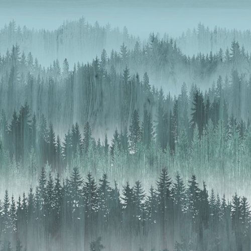 Painel-de-Parede-The-Wall-2-Folhagem-Azul-391813 Painel-de-Parede-The-Wall-2-Folhagem-Azul-391813