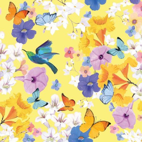 Painel-de-Parede-The-Wall-2-Floral-Amarelo-391971 Painel-de-Parede-The-Wall-2-Floral-Amarelo-391971