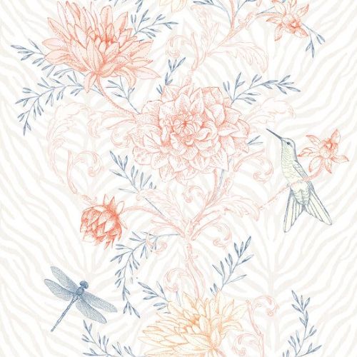 Painel-de-Parede-The-Wall-2-Floral-Bege-392011 Painel-de-Parede-The-Wall-2-Floral-Bege-392011