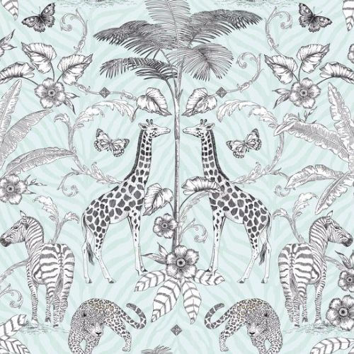 Painel-de-Parede-The-Wall-2-Animais-Azul-392051 Painel-de-Parede-The-Wall-2-Animais-Azul-392051