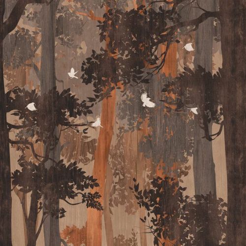 Painel-de-Parede-The-Wall-2-Folhagem-Marrom-392371 Painel-de-Parede-The-Wall-2-Folhagem-Marrom-392371