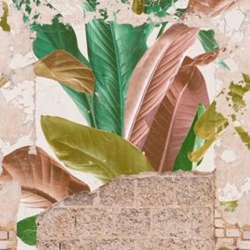 Painel-de-Parede-The-Wall-2-Folhagem-Rosa-392481 Painel-de-Parede-The-Wall-2-Folhagem-Rosa-392481