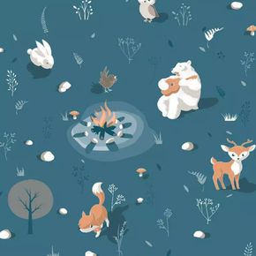 Papel-de-Parede-HF-Petit-Infantil-Azul-31311