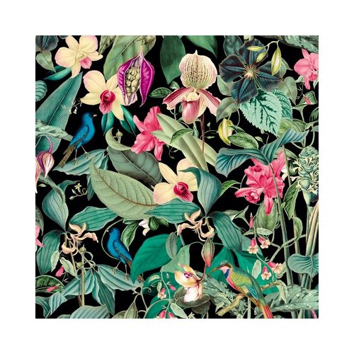 Papel de Parede Leyla Floral Verde LY81685 Papel de Parede Leyla Floral Verde LY81685