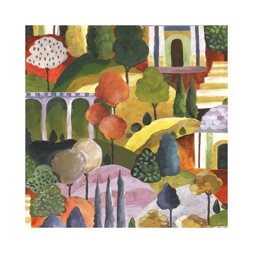 Papel de Parede Leyla Fotográfico Colorido LY81661 Papel de Parede Leyla Fotográfico Colorido LY81661