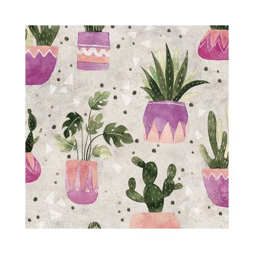 Papel de Parede Leyla Cacto Rosa LY81653 Papel de Parede Leyla Cacto Rosa LY81653