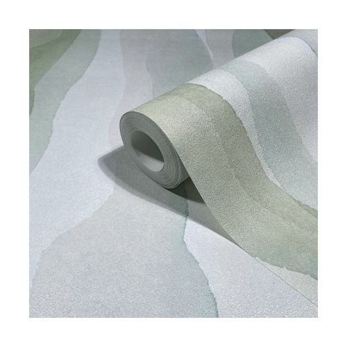 Papel de Parede Leyla Ondas Verde LY81634