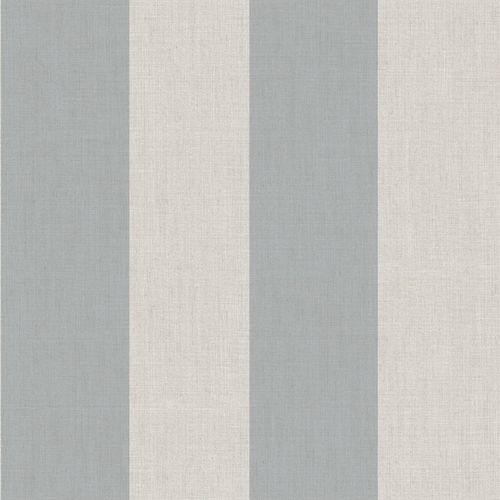 Papel de Parede Top Stripes Listras Cor Cinza Claro e Azul TS38476