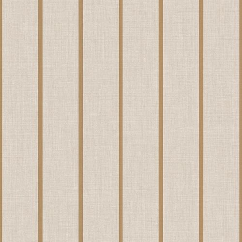 Papel de Parede Top Stripes Listras Cor Bege e Dourado TS38463