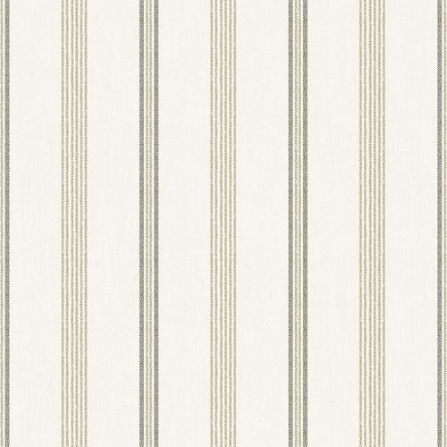 Papel de Parede Top Stripes LIstras Bege Claro Com Verde TS38427 Papel de Parede Top Stripes LIstras Bege Claro Com Verde TS38427
