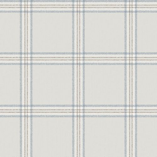 Papel de Parede Top Stripes Xadrez Tartan Cor Azul TS38415 Papel de Parede Top Stripes Xadrez Tartan Cor Azul TS38415